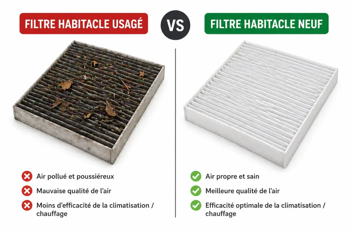 Illustration article : Allergies et pollution : Pourquoi votre filtre habitacle est votre meilleur allié.